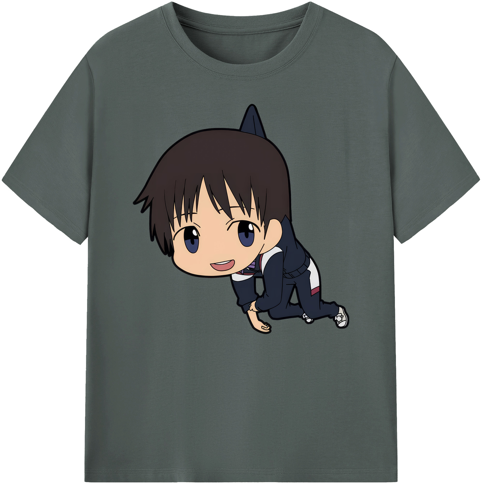（画像用） EVA 新世紀エヴァンゲリオン 綿100％ メンズ半袖Tシャツ｜肌触りやわらか＆通気性